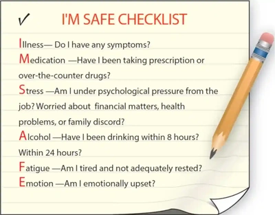 Aviation Instructor's Handbook, IM SAFE Checklist