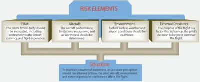 Aviation Instructor's Handbook, PAVE Checklist Components