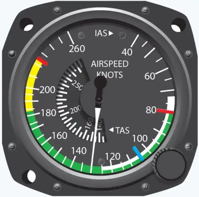 Airplane Flying Handbook, Multi-Engine Airplane Airspeed Markings