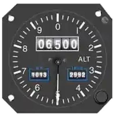 Instrument Flying Handbook, Drum-Type Altimeter