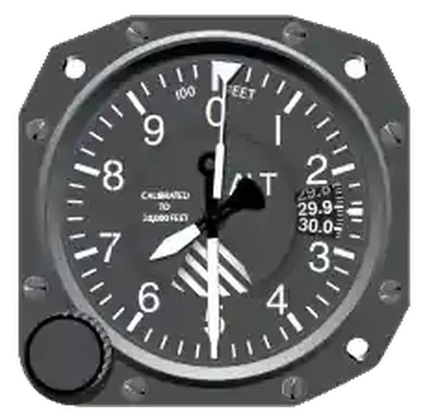 Instrument Flying Handbook, Three Pointer Altimeter