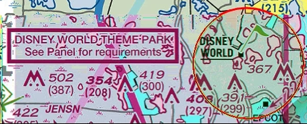 Disney World Temporary Flight Restriction