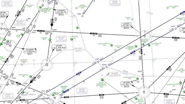 High Altitude En-route Chart