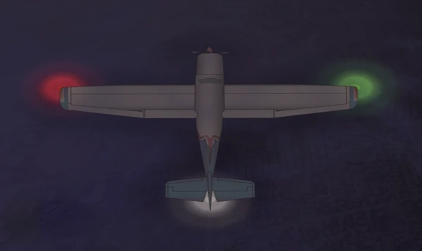 Airplane Flying Handbook, Aircraft Position Lights