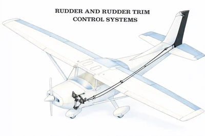 Cessna-172N Rudder System