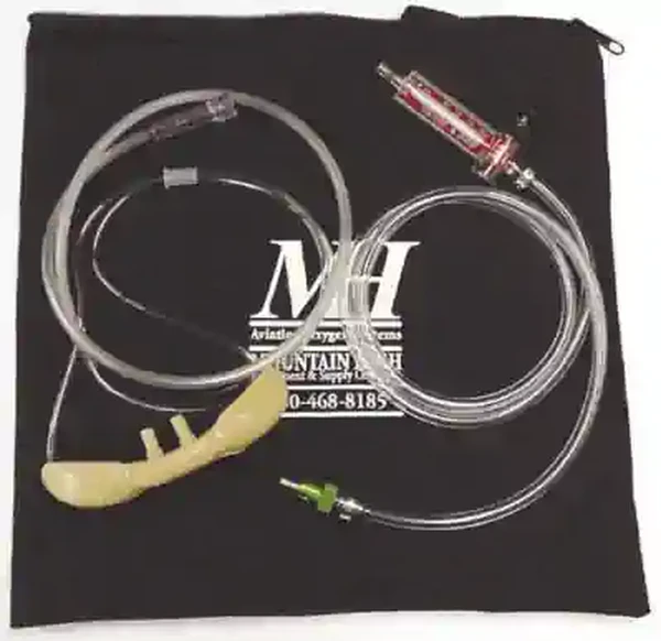 Pilot Handbook of Aeronautical Knowledge, Cannula With Green Flow Indicator