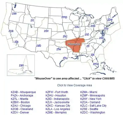 Center Weather Service Unit Products